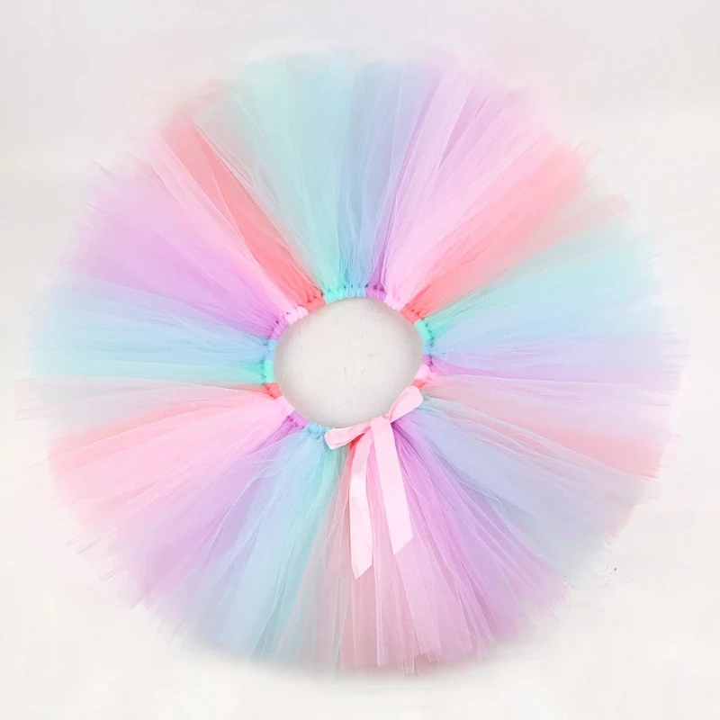Baby Girls Unicorn Tutu Skirt Outfit for Kids Christmas Halloween Costumes with Wings Children Birthday Party Tulle Skirts Set