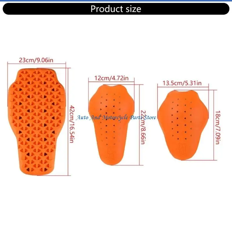 P9FD Atmungsaktive Jacken Ellenbogen Knie Schulter Pads Einsatz Rüstungen Ausrüstung Set Schutz Pads Für Biker 5 – Detail 6