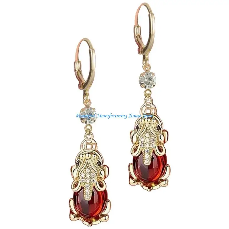 e56a الأنيقة الذهب حيوانات حيوانات حيوانات أحجار راينستواة الحيوان بالحيوانات الذهب في السنانير الفريدة الأذن للتجمعات #2