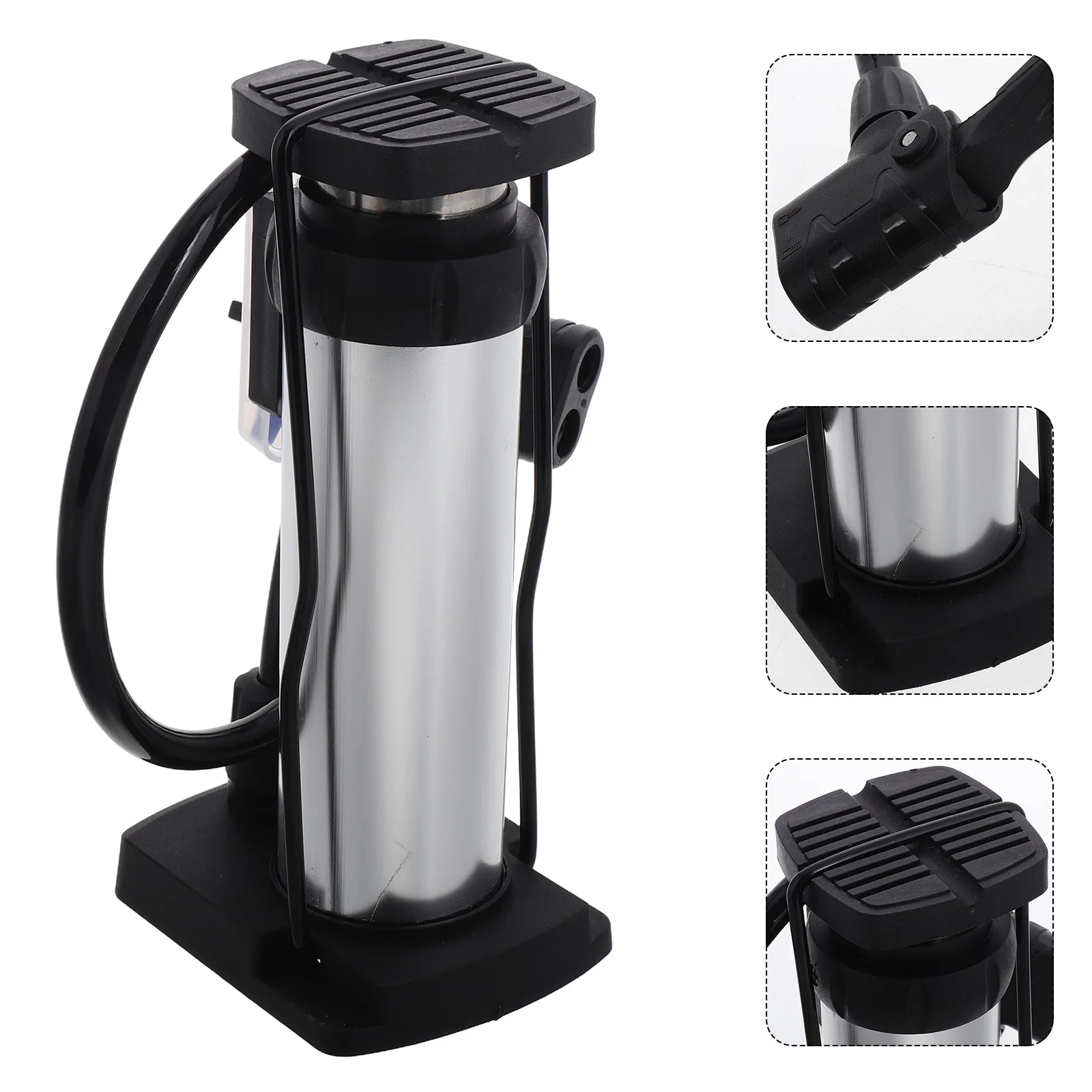 

1pc Portable Bike Pump Mini Air Pump For Car Motorcycle Tires High Pressure Inflator For Road Mountain Bicycle Home Use