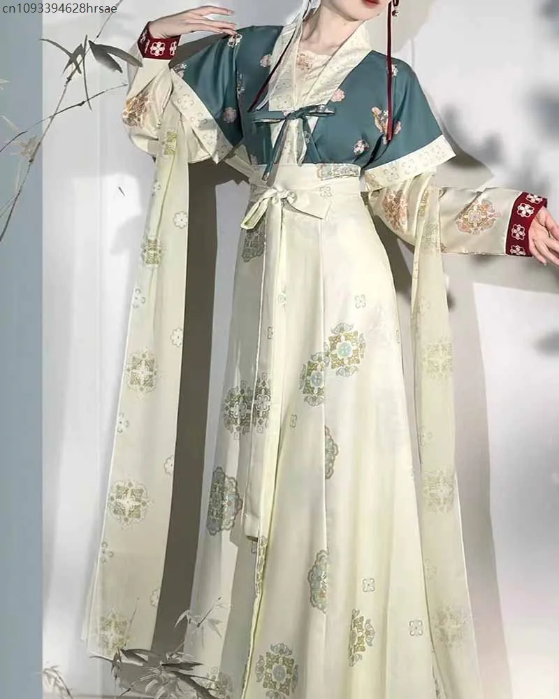 Chinese Hanfu Dress Women Carnival Cosplay Costume Party Outfit Ancient Traditional Vintage Tang Dynasty Hanfu Dress