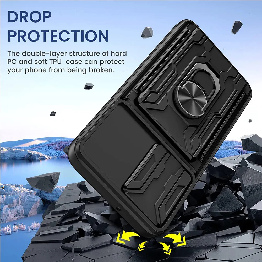 Hoch leistungs schutzhülle für xiaomi 12 pro 12x poco f4 gt x4 redmi note 12 11s pro 12t 11tpro 10c 9 8 schiebe kamera karten abdeckung