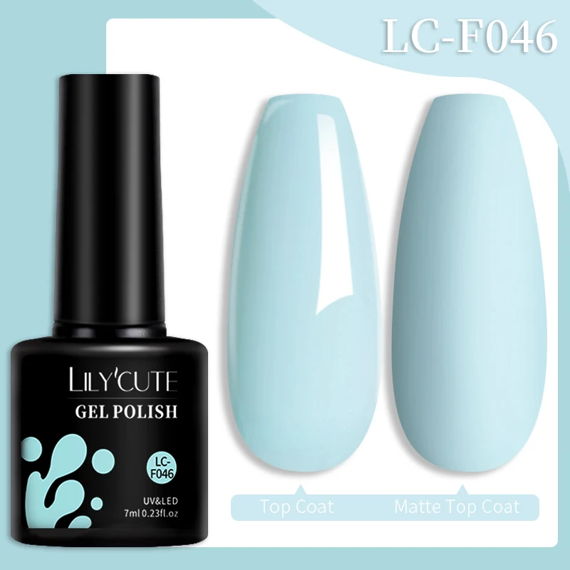 LILYCUTE 129 Kleuren 7 ML Nagel Gel Polish Nagelbenodigdheden Vernis Semi Permanente Nail Art Manicure Losweken LED UV Gel nagellakken