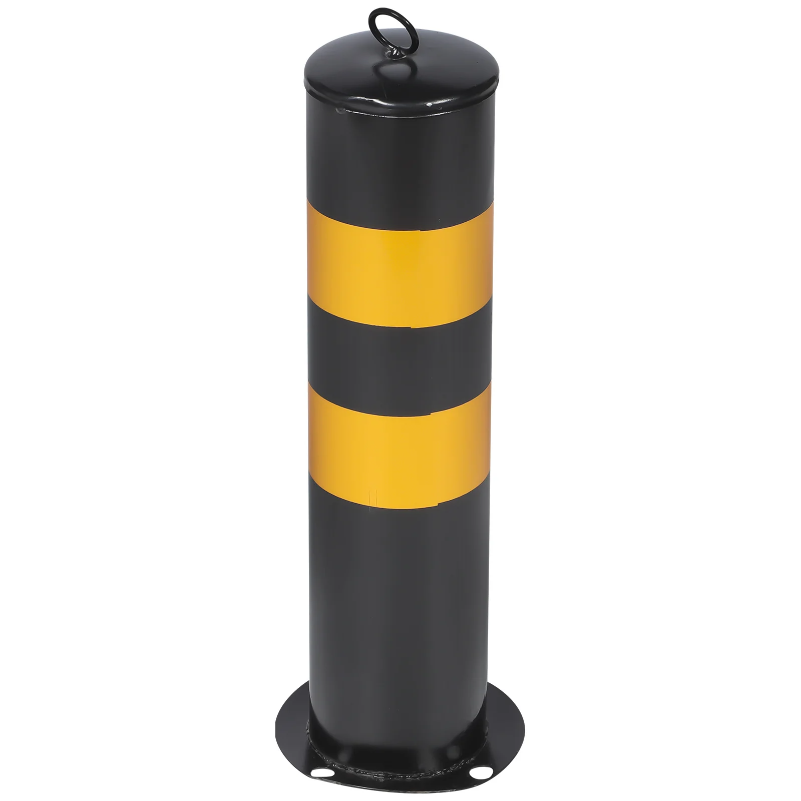 Parking Barrier Stainless Steel Safety Bollard Driveway Security Post Reflective Warning Column Traffic Safety Post
