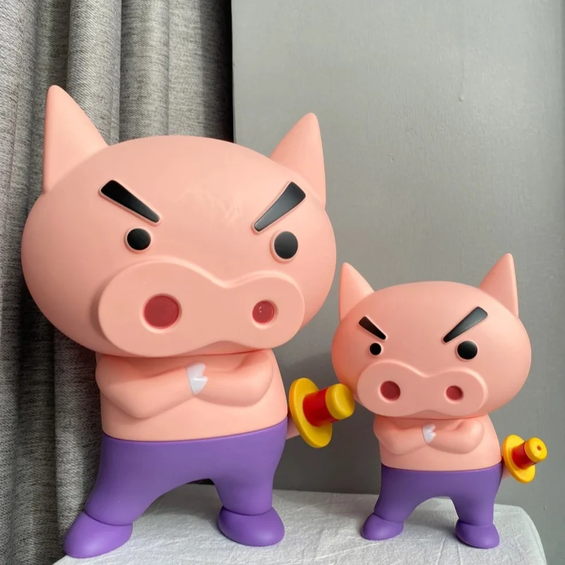 Hot Sale 32cm Large Figure Anime Crayon Shin-Chan Buriburizaemon Figurine Model Doll Toy Pvc   Decorat Statue Adult Kid Gift Toy