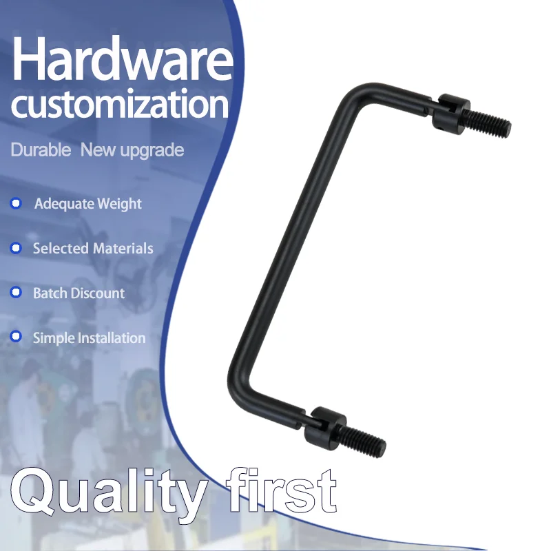 

Automated Industrial Machinery Equipment Mobile Cabinets Drawers U-shaped Double-sided Folding Iron Handles
