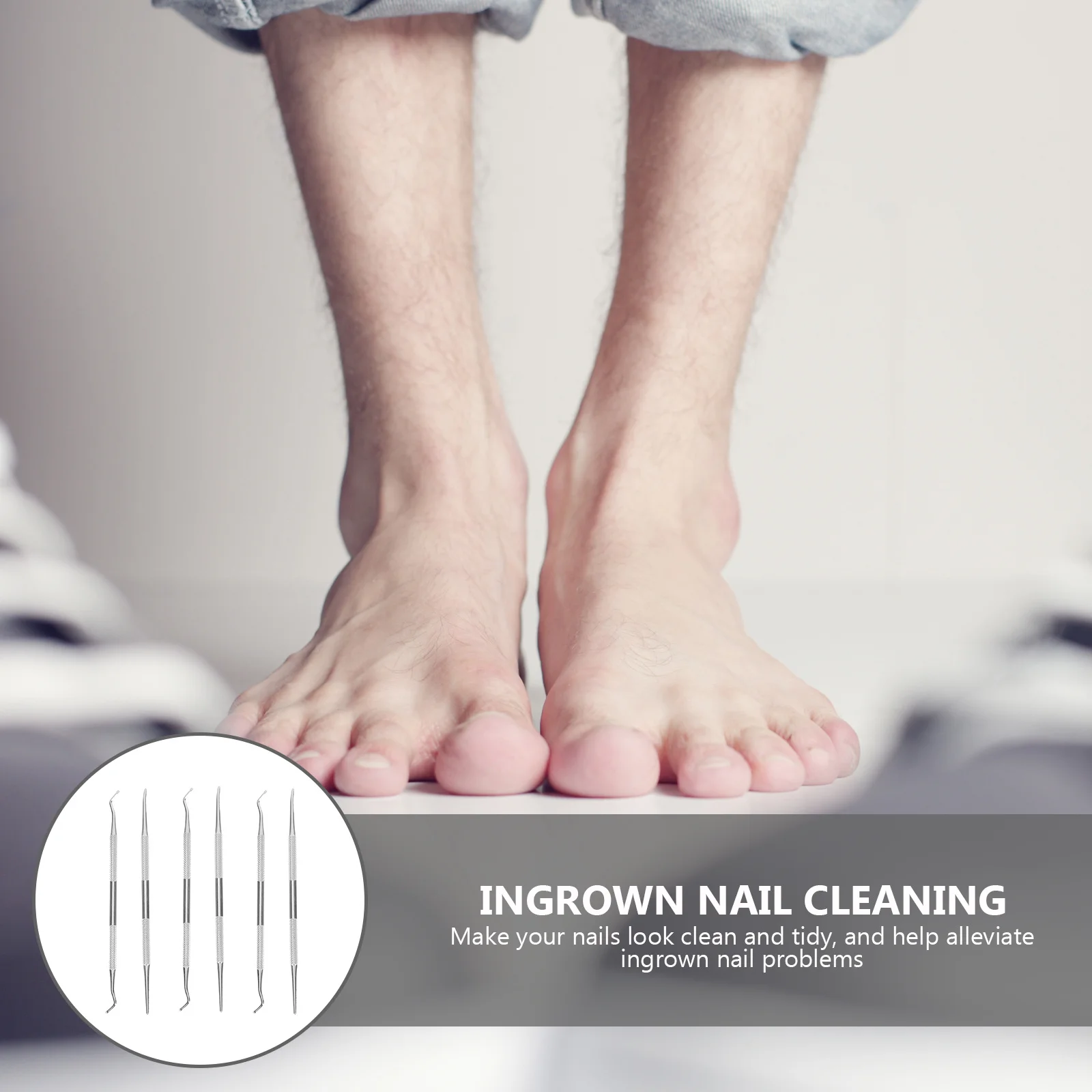 

6 шт., инструменты для удаления грязи, изысканное качество изготовления, средство для удаления кутикулы из нержавеющей стали, подарок для ежедневного использования, инструменты для чистки ногтей