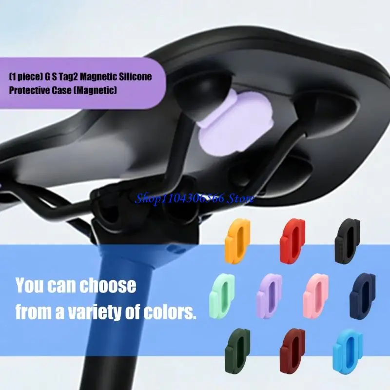 02DD Multiple Functional Guard Cover Anti Lost Observer Case Very Hard Silicone Shielding Simple Installs for Phone SmartTag2