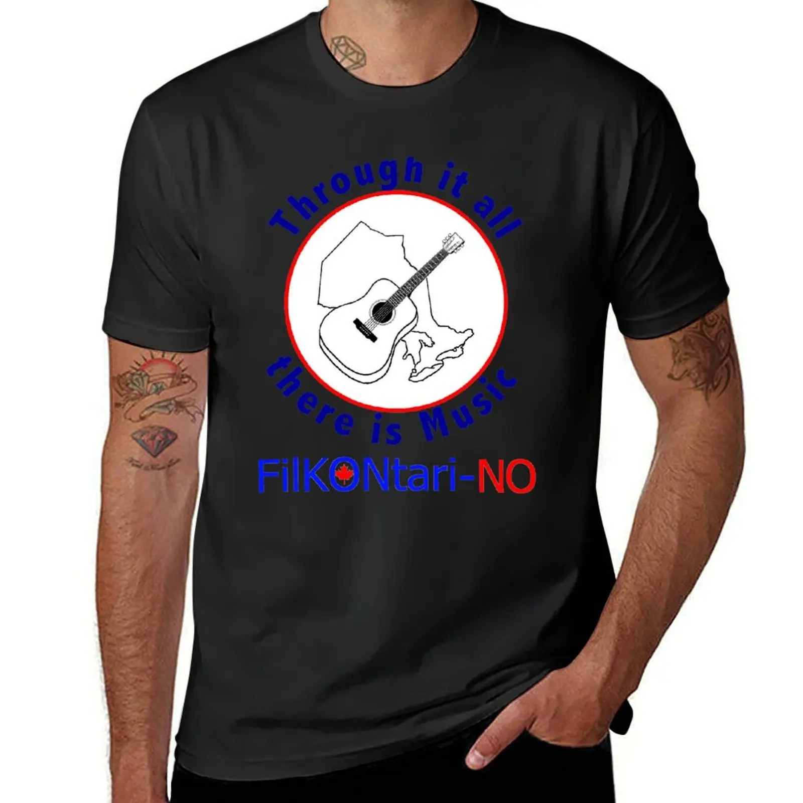 FilKONtario-NO T-Shirt anime clothes plus sizes men workout shirt