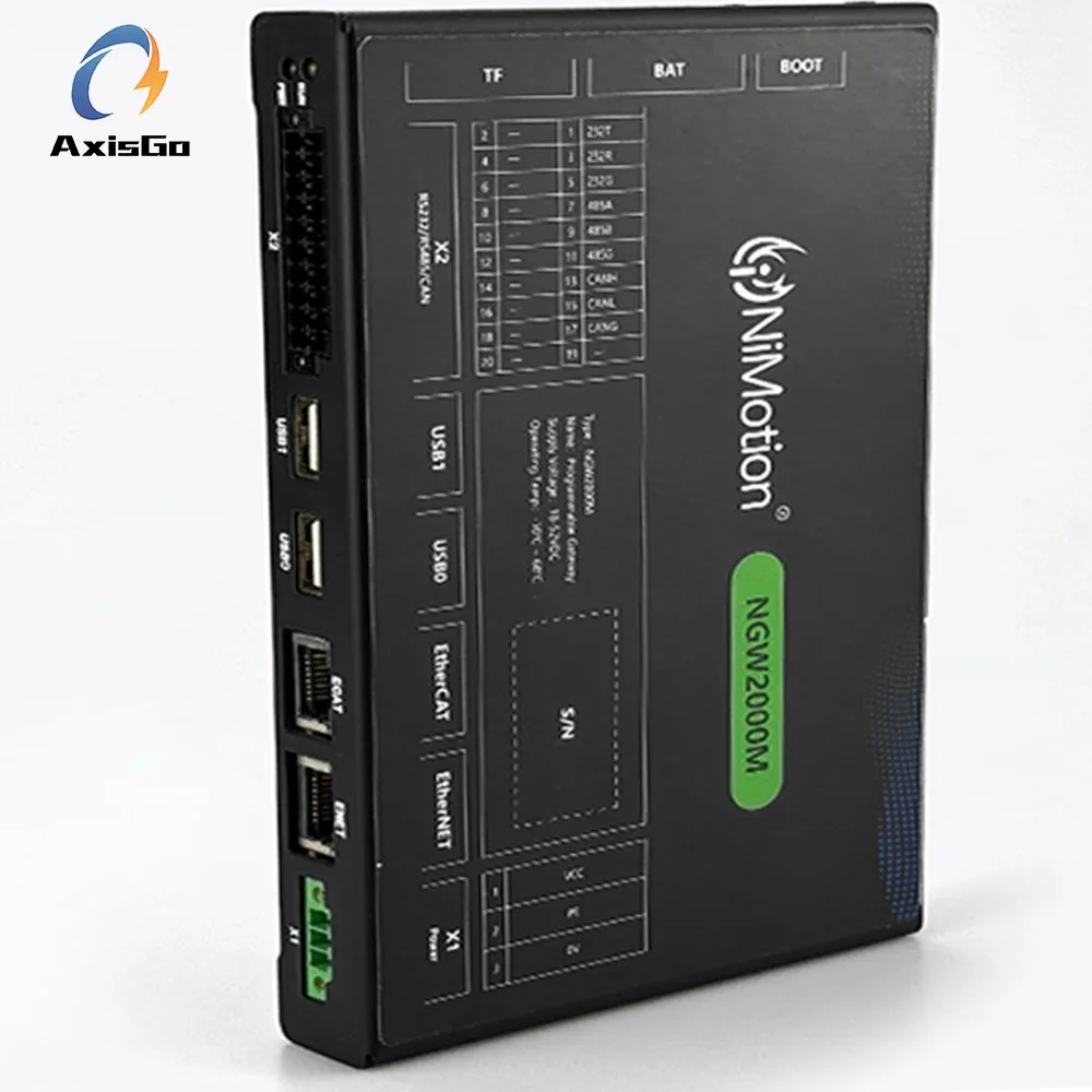Industrial Programmable Gateway  Multi-Protocol Conversion  PROFINET to CANopen/Modbus  Supports Logic Operations