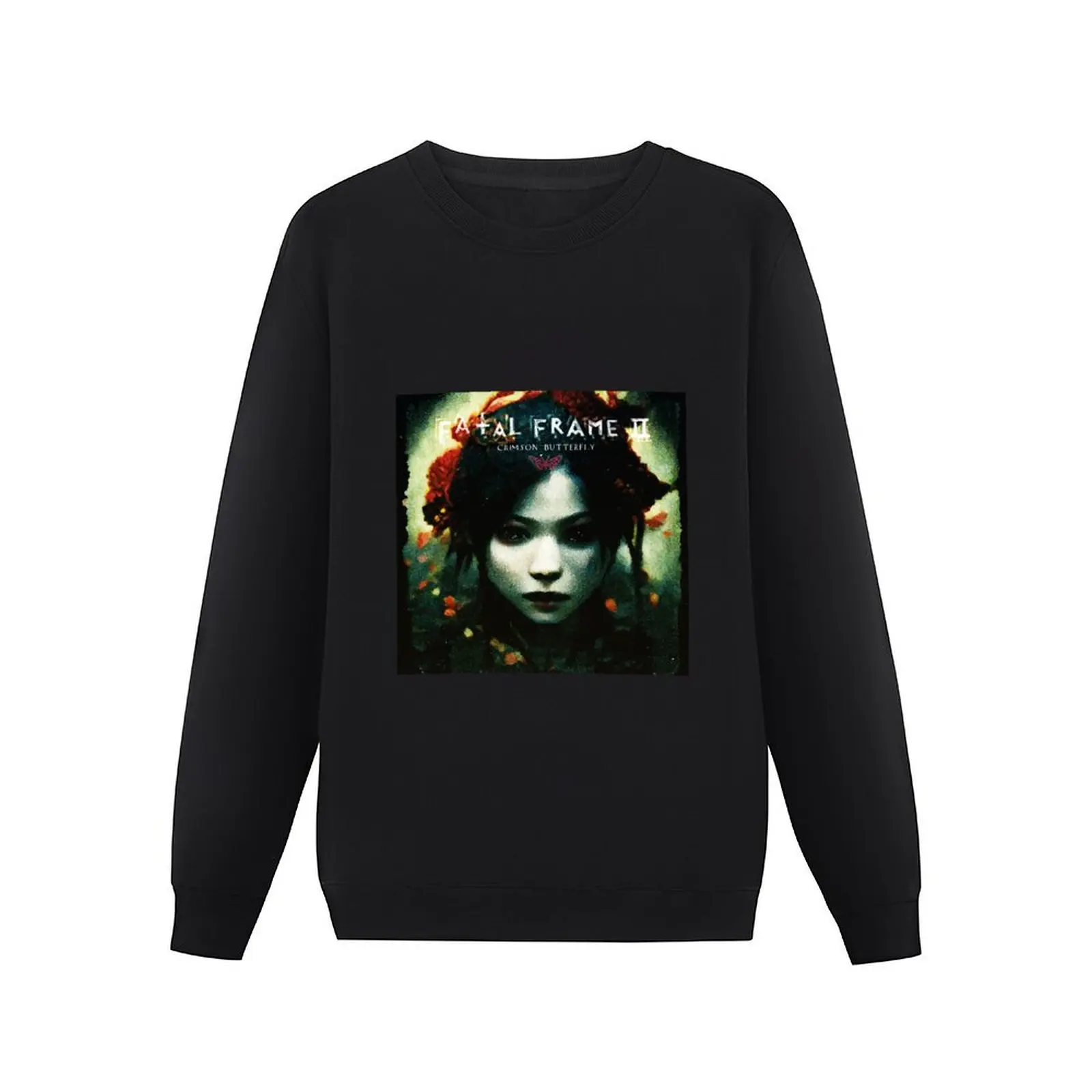 Fatal Frame 2 Original Poster Design Pullover Hoodie mens clothing tracksuits autumn sweatshirt