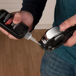 1/2pcs Electric Shaver Premium Hair Clipper Blade Lubricating Oil Rust Prevention Maintenance 120ml Black Plastic Bottle