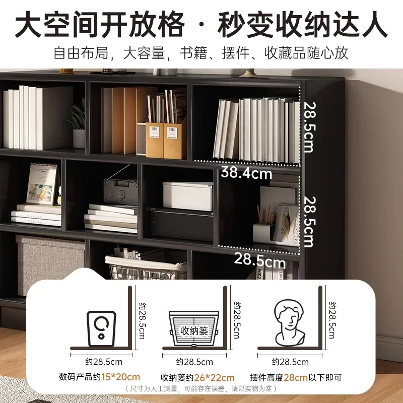 Locker bookcase  integrated against the wall side cabinet antique  lattice cabinet storage cabinet
