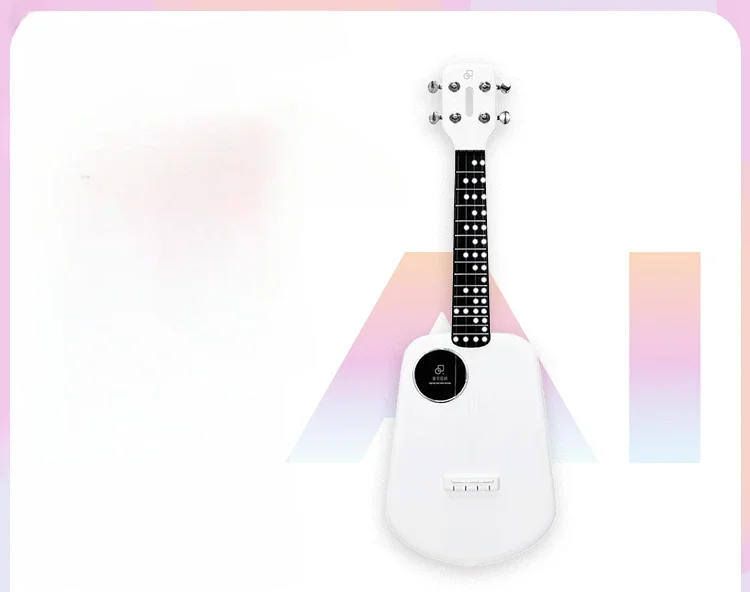 MUSIC PASSWORD Populele Xiaomi Smart Ukulele Girls Beginner Starter Children's Guitar Carbon Fiber