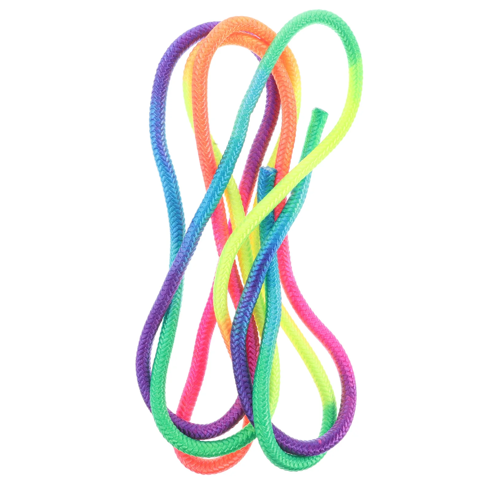

Rhythmic Gymnastics Rope Solid Colorful Gradient Design Adjustable Length Durable Lightweight Portable Ideal for Training Dance