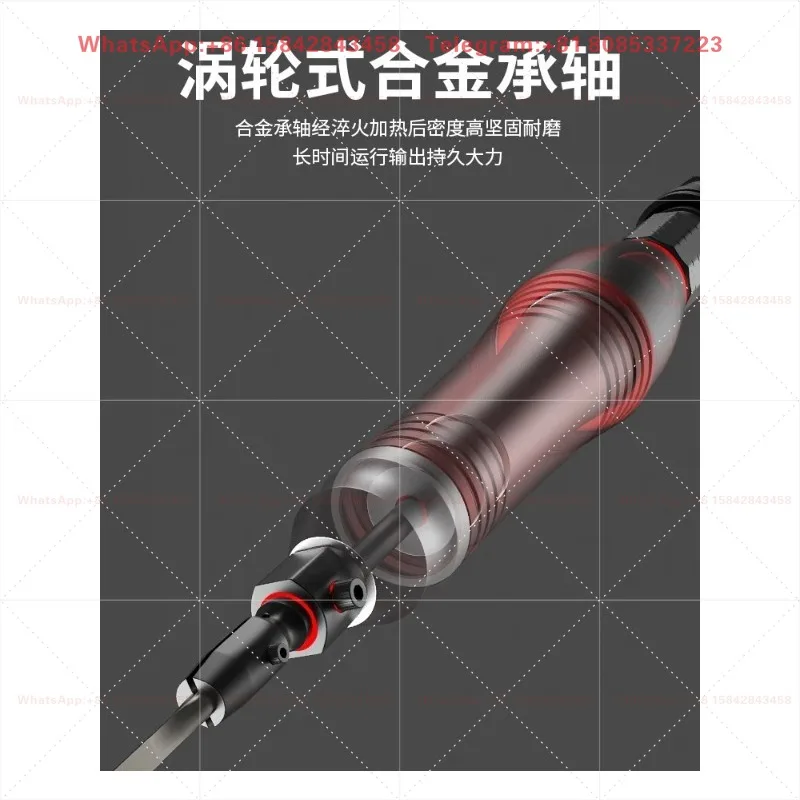 Pneumatic Ultrasonic Grinder - Industrial Grade Touch Tool Polishing Grinding Reciprocating Trimming File Machine