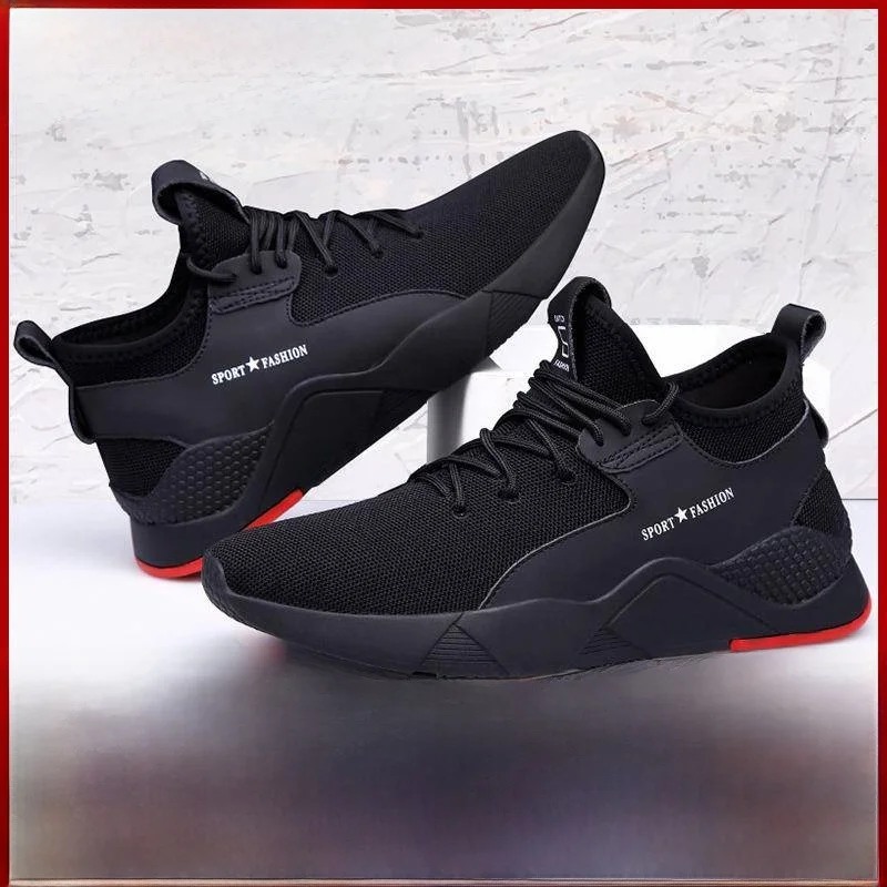 

Men's Breathable Fashionable Sporty Casual Shoes Spring 2025 Large Size Lace-Up Versatile Comfortable Leather Upper Plastic O...