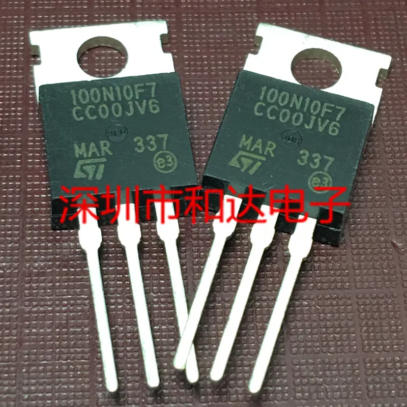 5PCS-10PCS STP100N10F7 100N10F7 MOS TO-220สต็อกเดิมใหม่