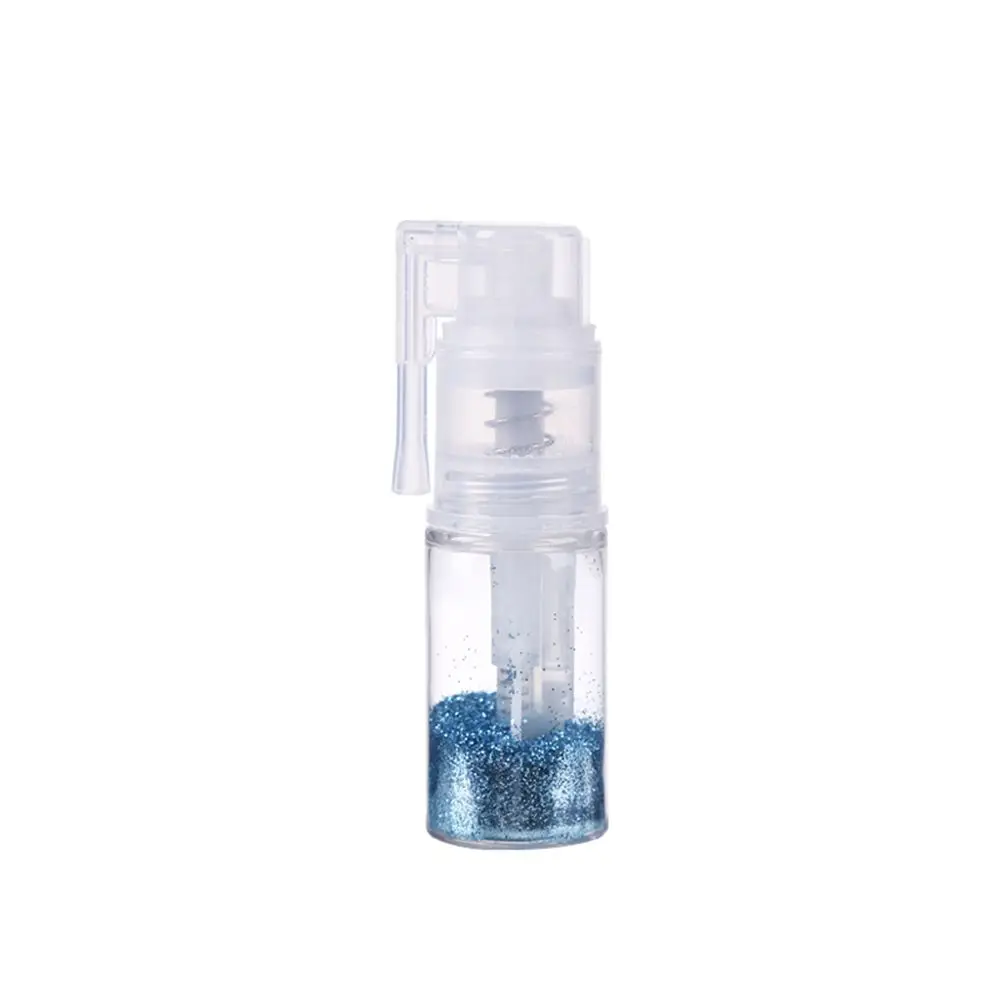 Recipiente recarregável para fazer cartões, brilho seco, garrafa atomizadora portátil, dispensador de pó seco, spray, espanador de glitter