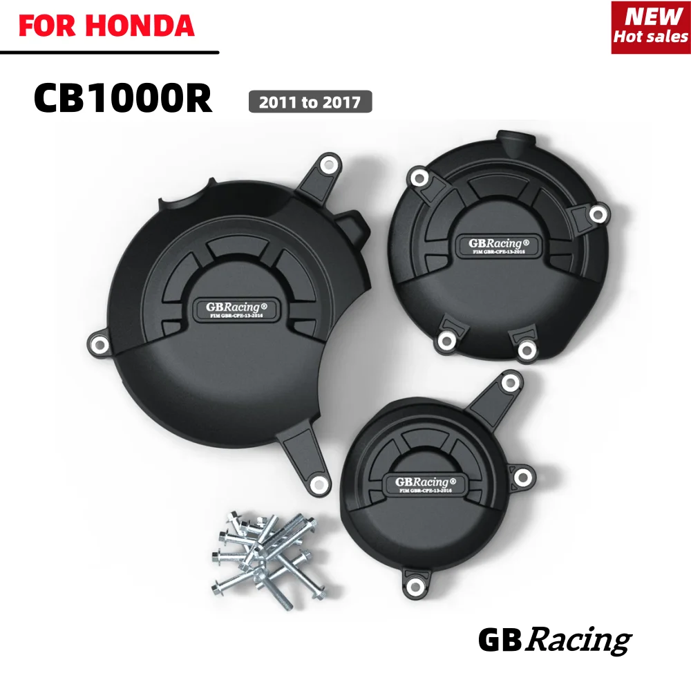 

GB Racing Motorcycle AC Motor Cover CB1000R 2011-2017 HONDA Body and Frame Engine Protection Cover Clutch Pulse Protection Cover