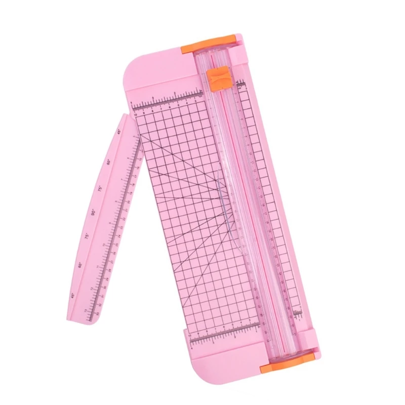 Paper Cutter Paper Trimmer Scrapbooking Tool Paper Slicer with Foldable Side Ruler for Paper Photos Label Cardstock 601D