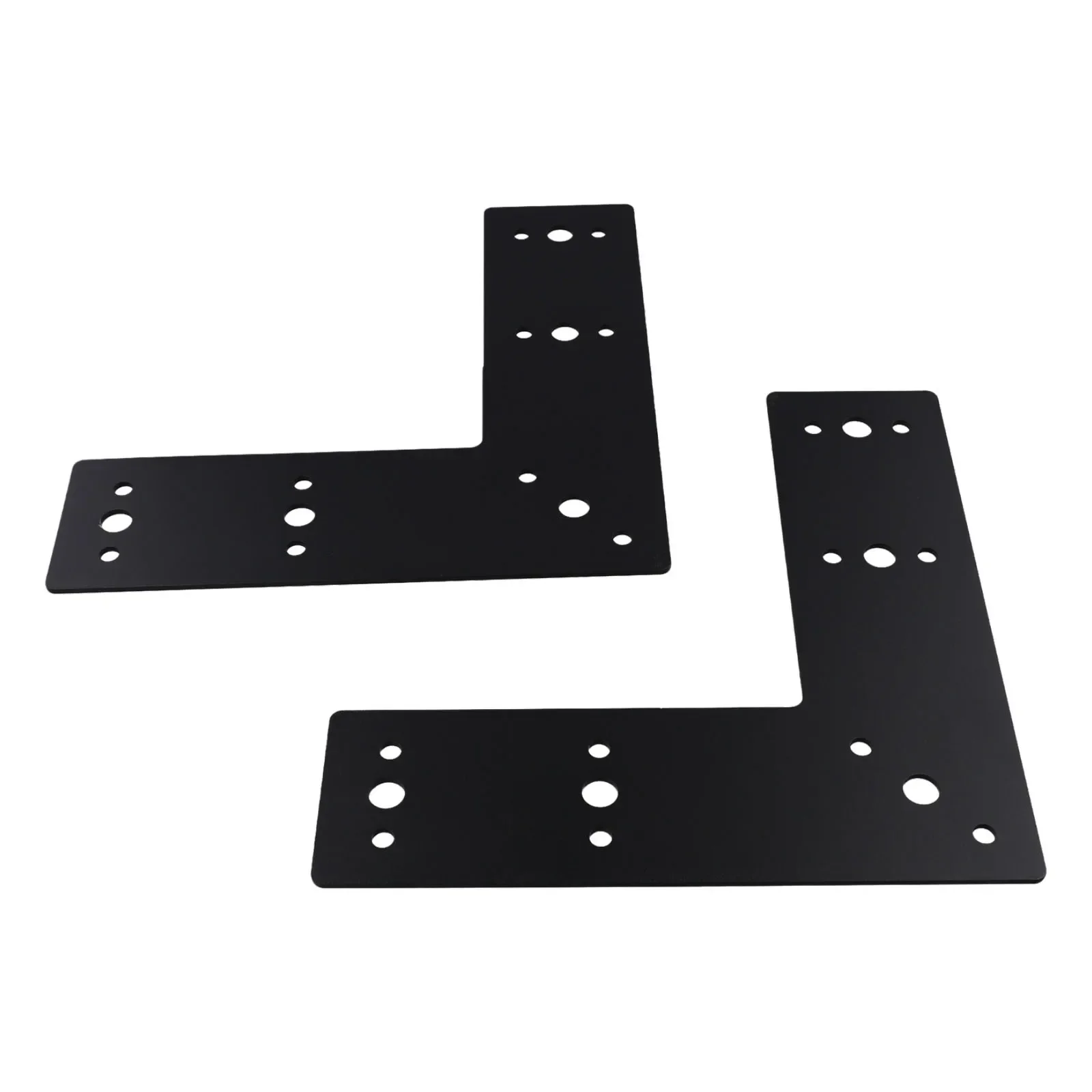 

Tools 10 x10 Flat Bracket Wide Compatibility Engineered Industrial L Shape Mending Plate Thick Versatile Coating