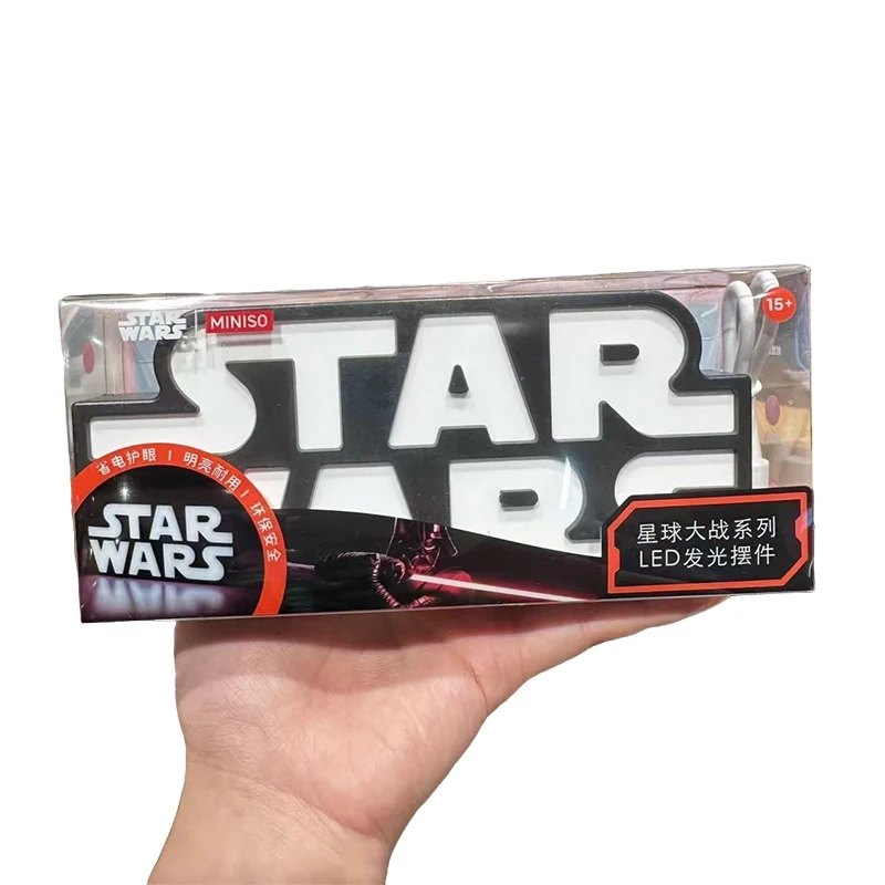 Oryginalna lampka LED Star Wars, nastrojowa lampka nocna do sypialni, ozdoba. — 2