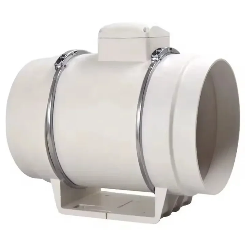 Hot Sale High Air Pressure Centrifugal Fan Inline Duct Exhaust Silent Mixed Flow Ventilation Booster Pipeline