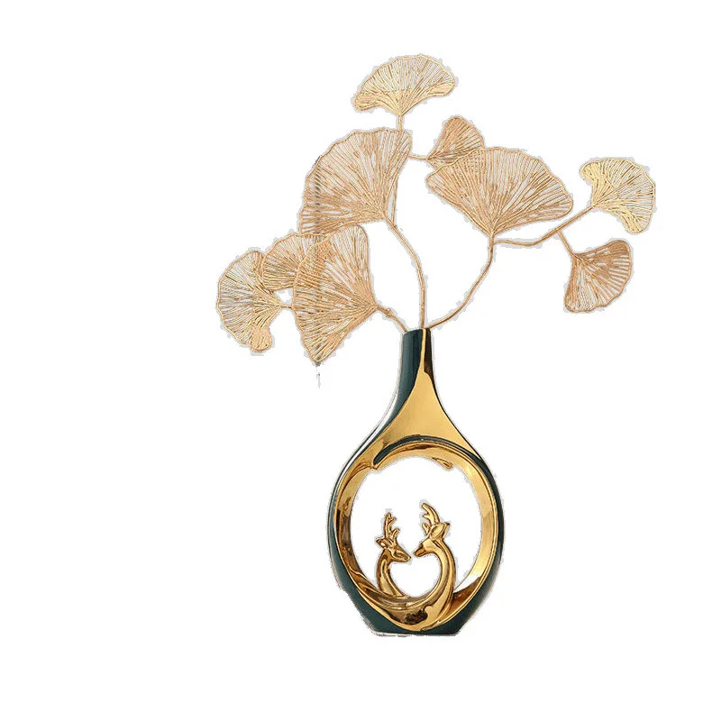 

Light luxury high-end vase ornament niche high-end vase living room TV cabinet home decoration