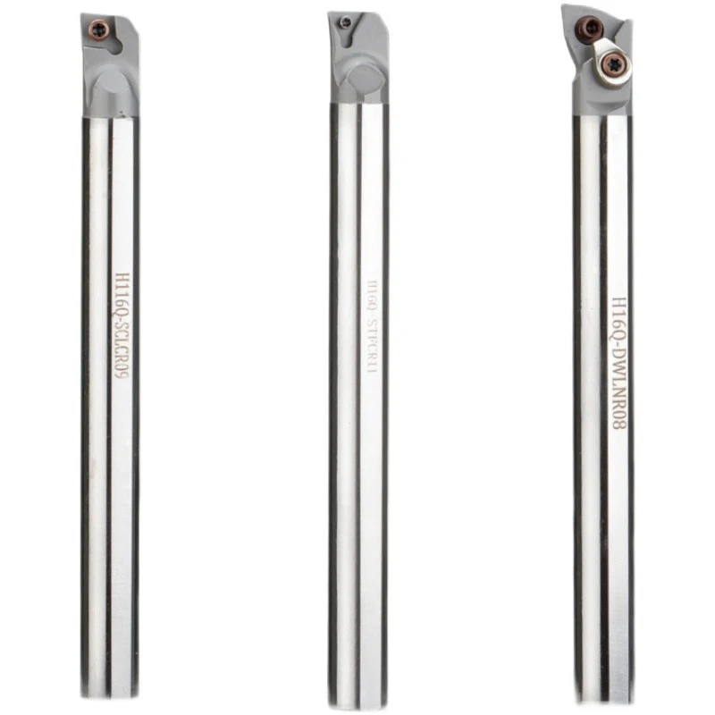 H06K H08K H10K H12 H14N H16Q SCLCR06 SCLCR 09 متكامل HSS عالي السرعة من الفولاذ المضاد للاهتزاز حامل مملة لإدراج كربيد CCGT