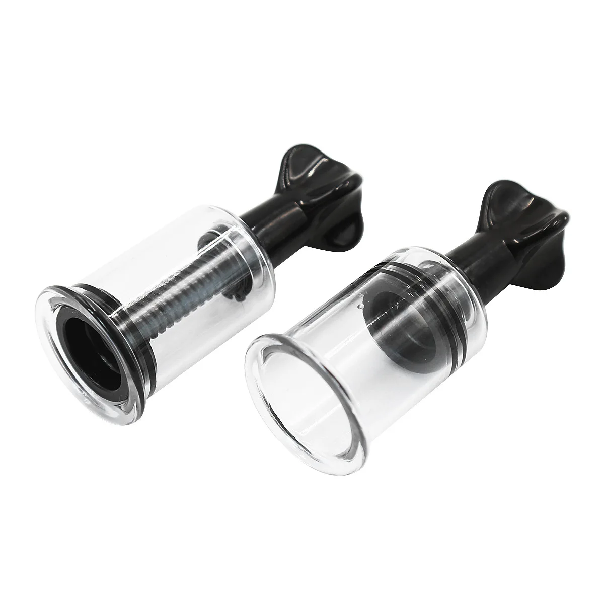 Nipple Enhancer Twist Vacuum Cupping Cup No Pump Adjustable Suction Transparent Sucker BDSM Couple Adult Toy view 2