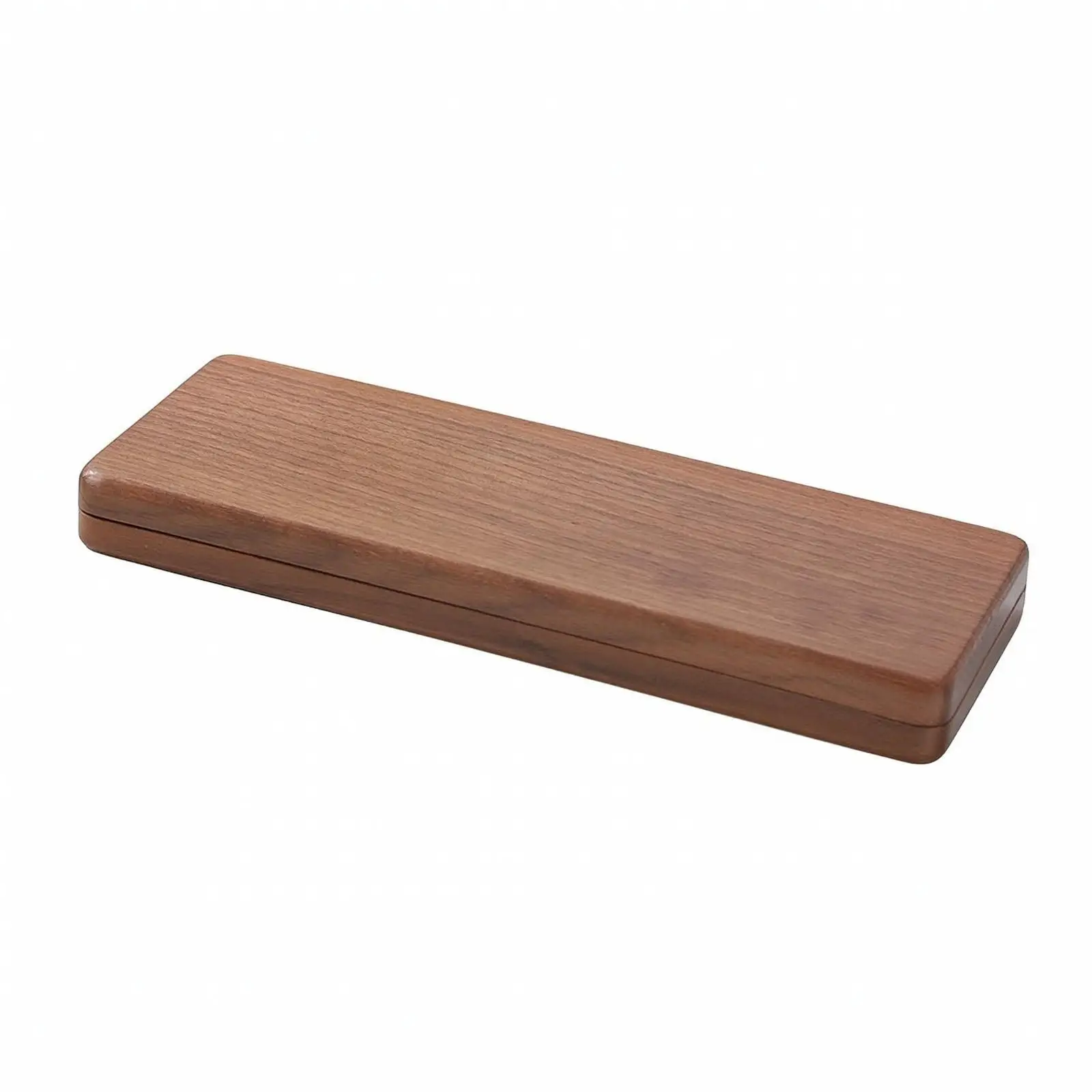 Wooden Watercolor Paint Box Compact Wooden Watercolor Paint Organizer Detachable Rectangular Wood Paint Palette for Hobby