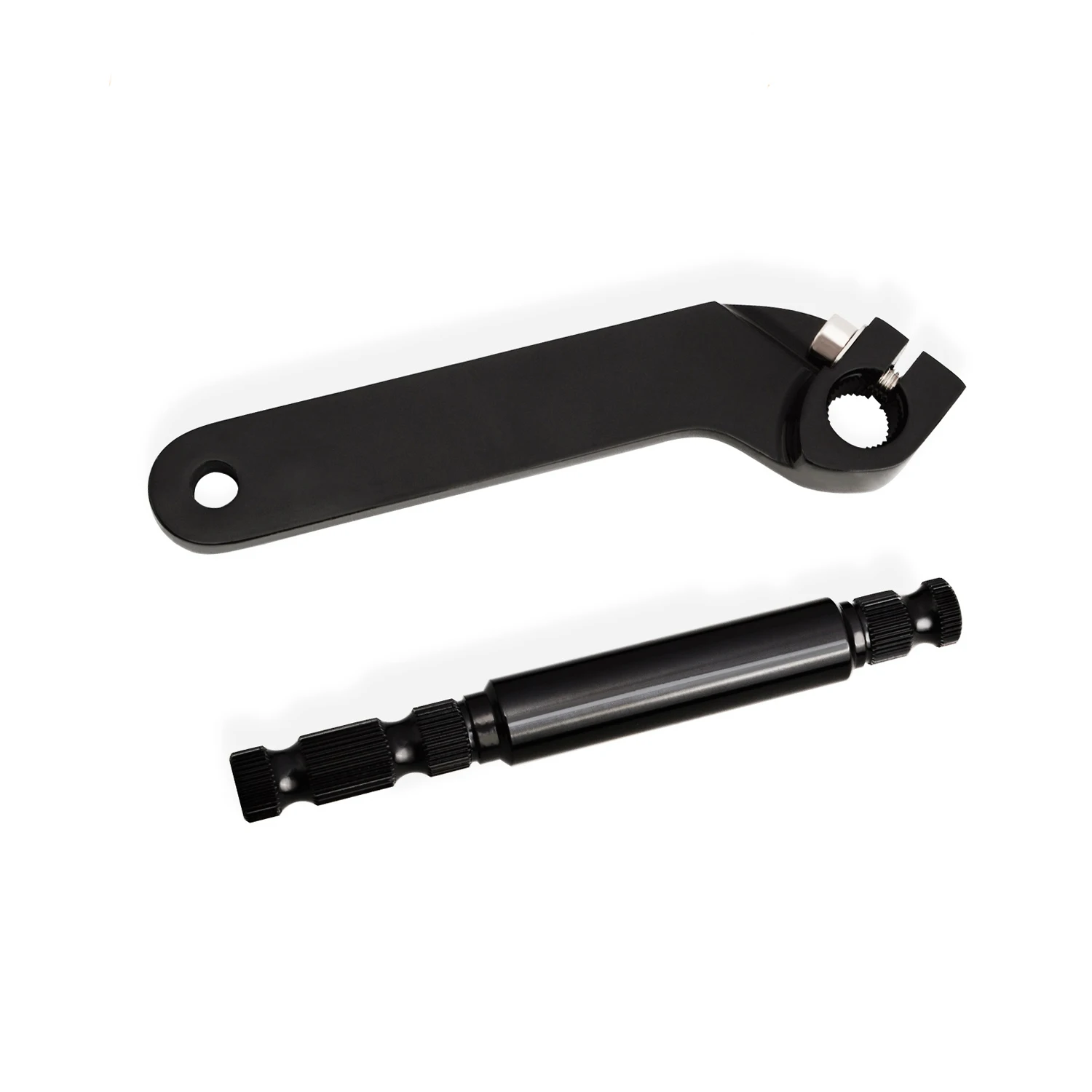 오토바이 스틸 이너 시프터 레버 샤프트 기어 시프트, 할리 투어링 로드 글라이드 로드 킹 1984-2016 블랙 크롬 액세서리