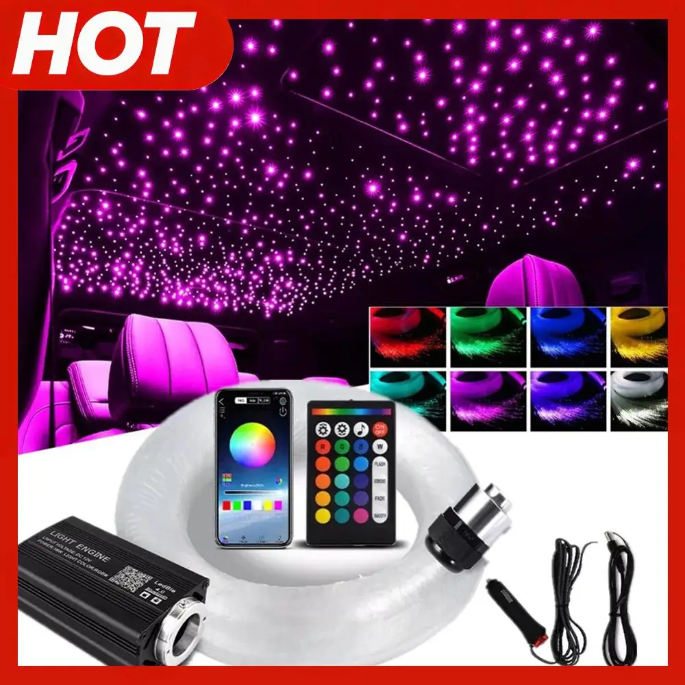 

12 Вт, 16 цветов, автомобильный проектор звездного неба с управлением через приложение, атмосферная лампа для потолка автомобиля