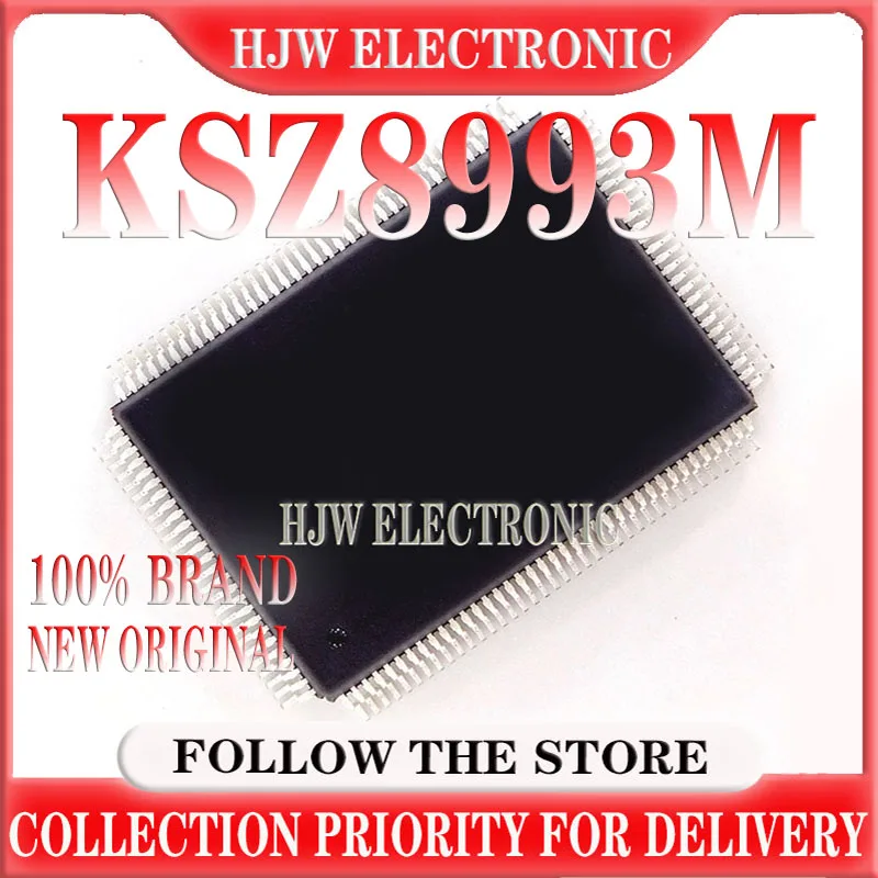 

1-10PCS KSZ8993 KSZ8993M QFP128 / IC Chipset Original