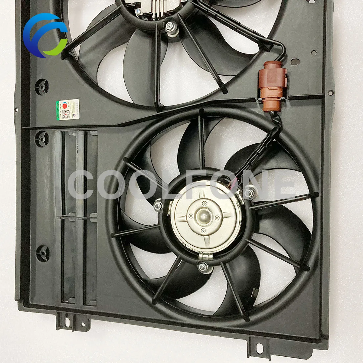 

Вентилятор охлаждения радиатора в сборе для 1K0121205AD 1K0121207BC 1TD121203B VW GOLF V VI SCIROCCO PASSAT CC B7 EOS JETTA BEETLE TOURAN