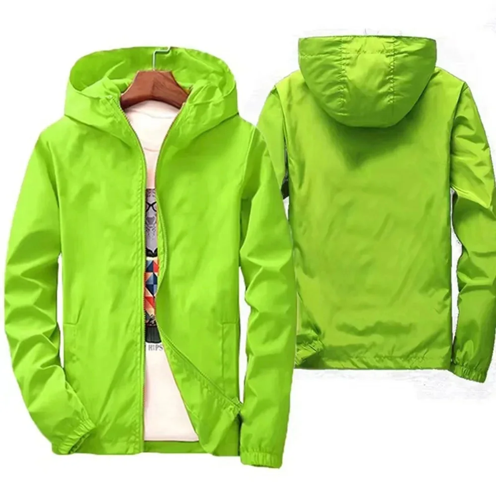 2024 New Spring and Autumn Jackets Men's Trendy Mountaineering Clothes Windbreakers Outdoor Sports Jackets Men's Clothing