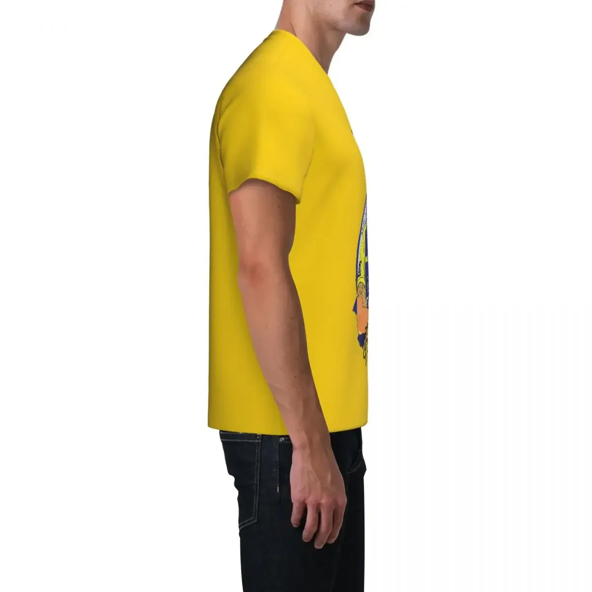 Kaos Katun Crewneck Lengan Pendek Pria Maccabi Tel Aviv Kaos Unik & Desain Keren