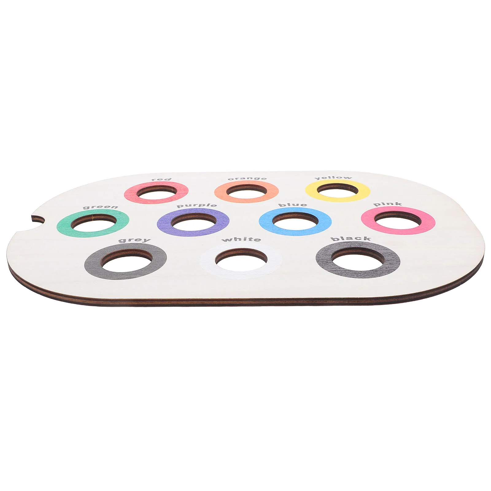 Bandeja de classificação de cores de madeira montessori infantil, placa sensorial, aprendizagem precoce, jogo de desenvolvimento de habilidades motoras finas, pré-escolar, crianças