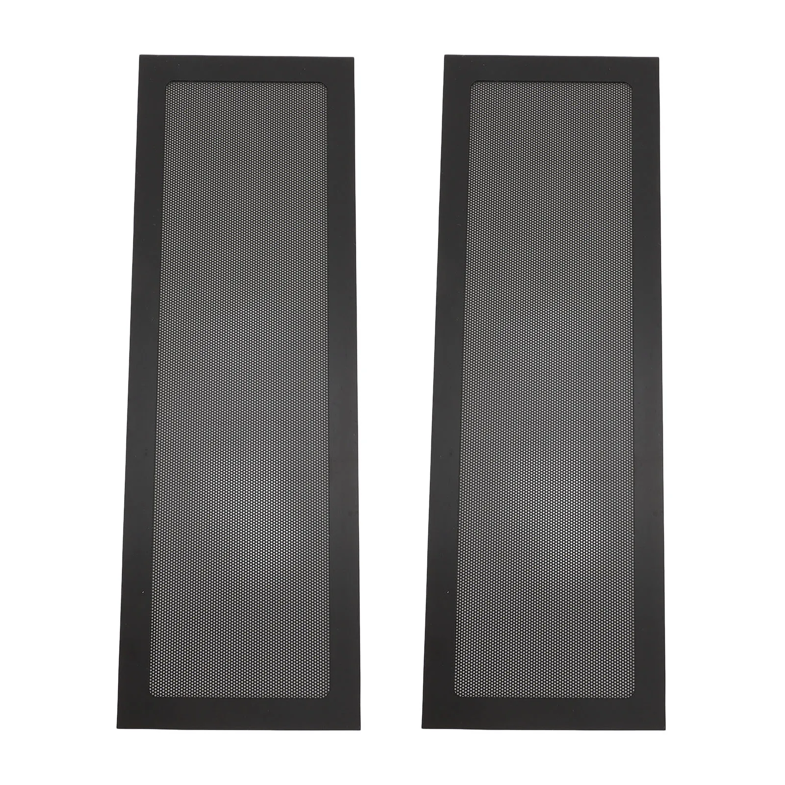 

2pcs PC Cooler Fan Dust Filter Magnetic Frame Fine Mesh PVC Computer Fan Filter Grills for Computer Cooler Fan PSU 4.72x14.17in