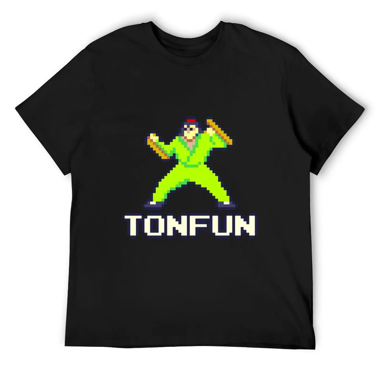 

Yie Ar Kung Fu Tonfun T-Shirt funny shirt cotton baggy shirts anime stuff man clothes mens white t shirts