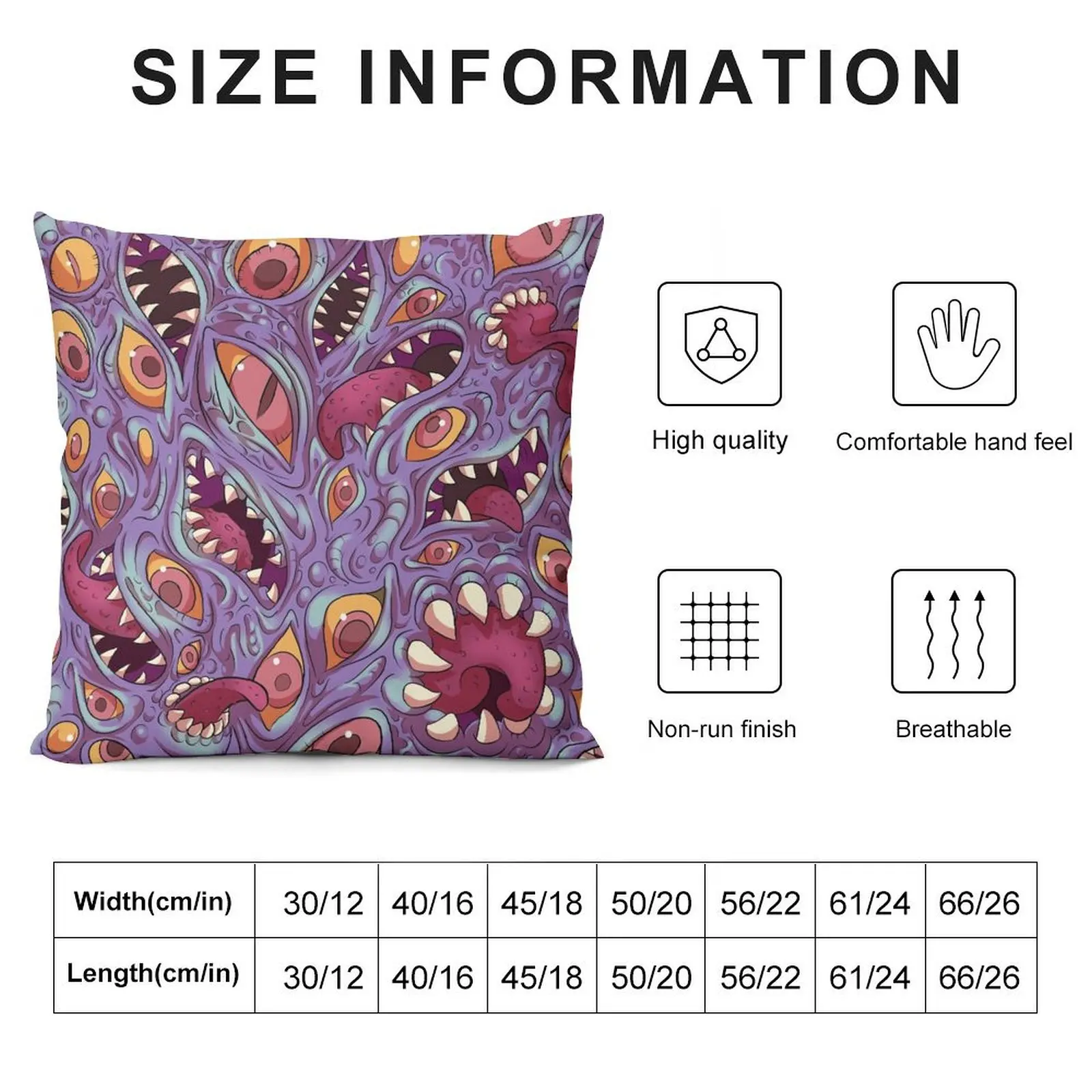 Lovecraftian Pattern Throw Pillow Sofa Covers Sitting Cushion bed pillows pillow