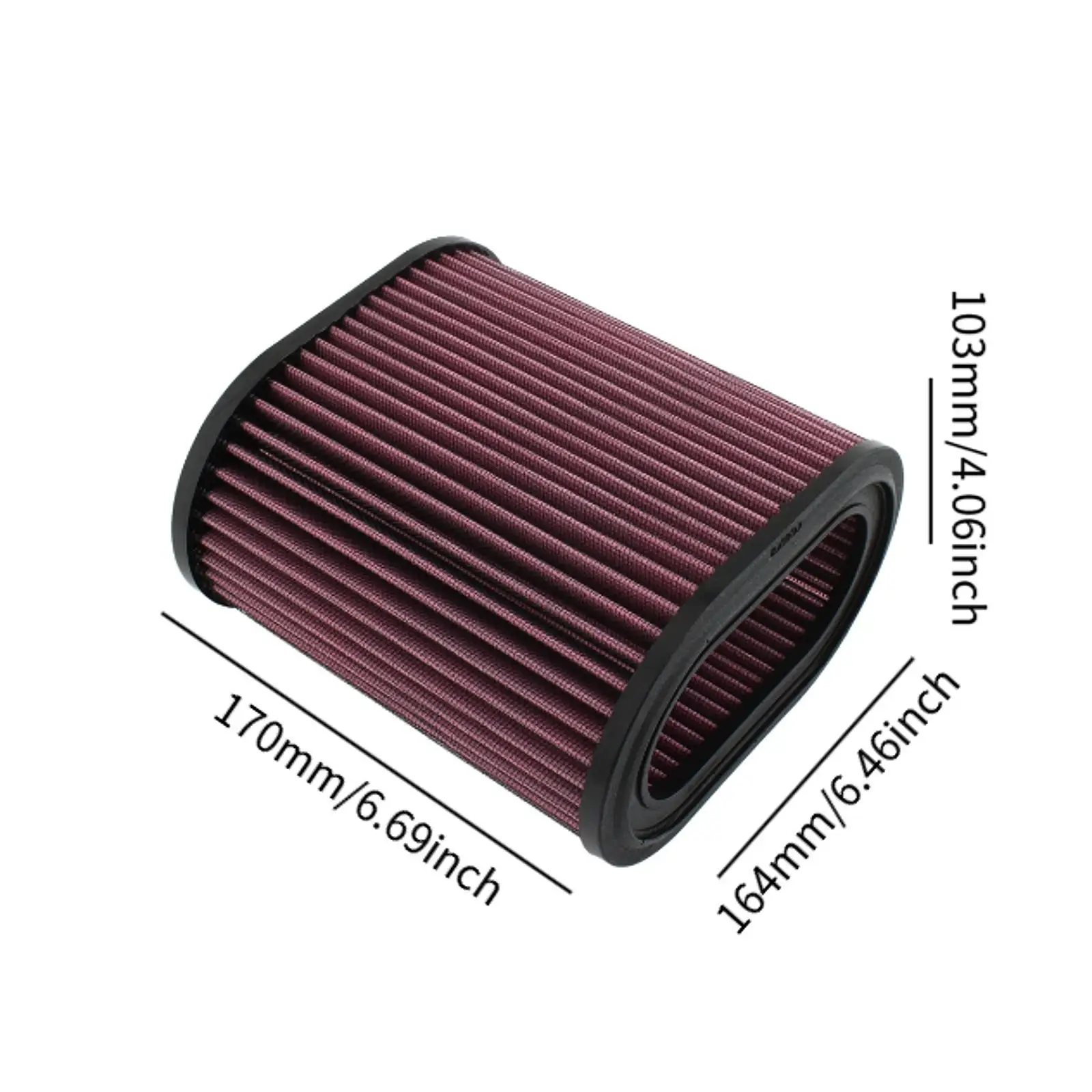 

Усовершенствованный воздушный фильтр для мотоцикла, пластиковый алюминиевый сетчатый комплект для Triumph Rocket III Tourer