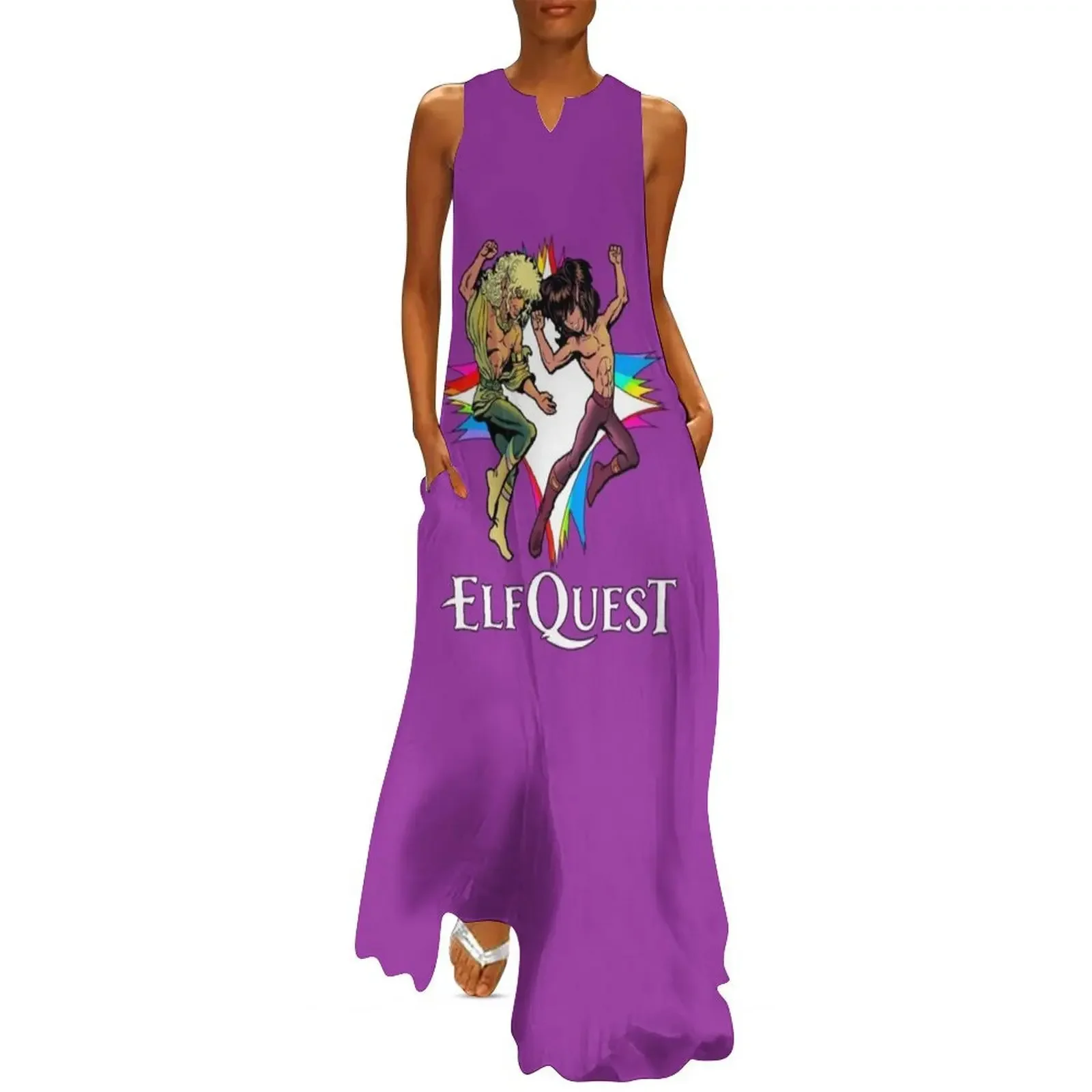 

ElfQuest: Mender and Dart Long Dress Woman clothes ladies dresses for women 2025 dress party night Women's evening dress