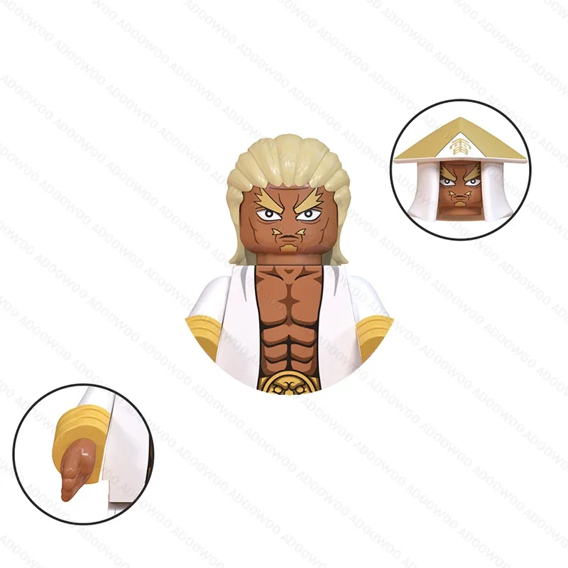 41 Stile Anime Naruto Mini Humanoide Baustein-Figuren mit Assistenten Indora Uchiha Obito Itachi Kakashi Jiraiya Figuren-Spielzeug