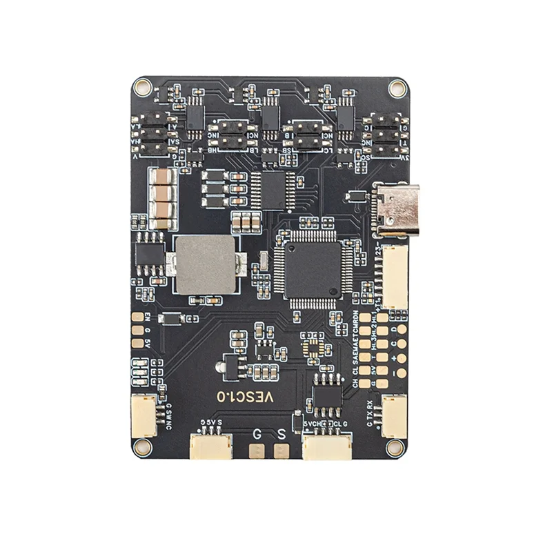 ABKQ-For RC FPV 드론 호환 VESC 12S 100A ESC, PPM/아날로그(ADC) UART/CAN USB를 사용하는 VESC_Mk5/HD60 펌웨어 지원
