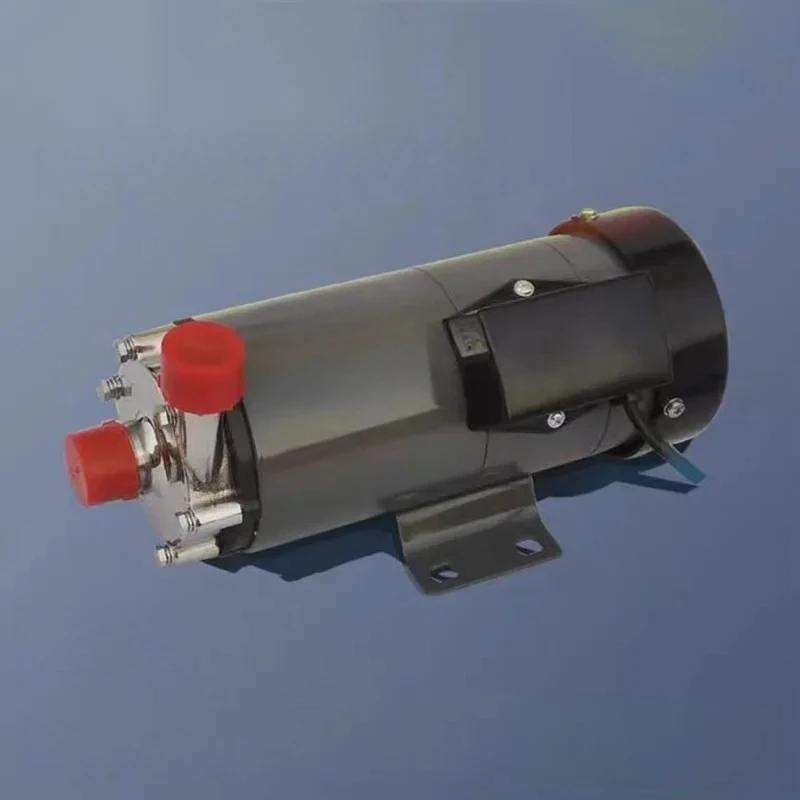 MP-40RM Mini Magnetic Drive Stainless Steel Head Large Flow Water Pump Acid and Alkali Resistant, No Leakage.