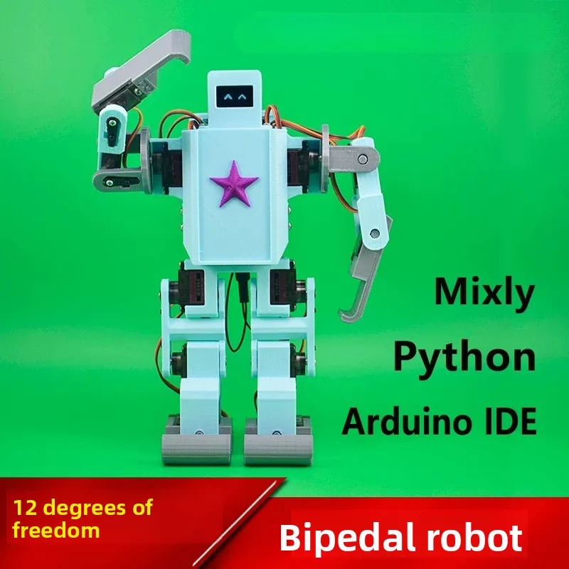 Automatic Speech Recognition Biped Robot Suitable for Arduino Programming Tutorial Python Programming