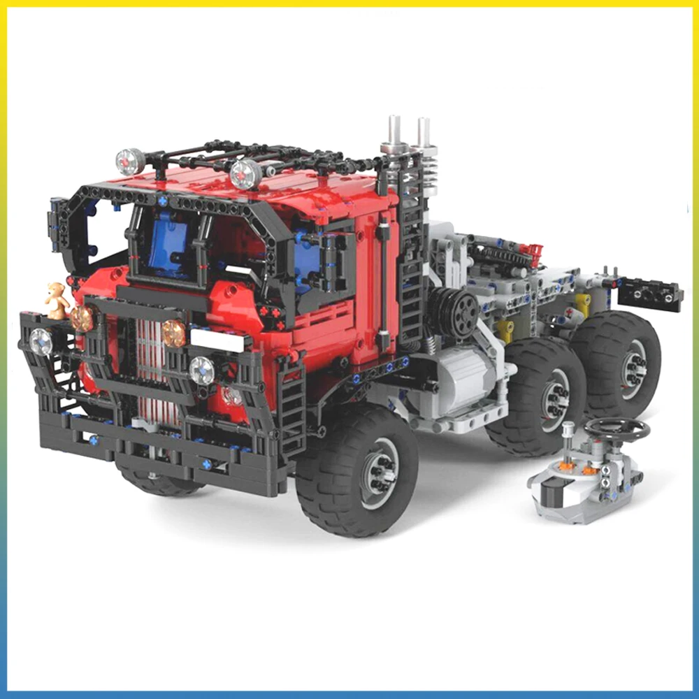 

NEW 2057PCS City Engineering RC 6x6 Off-road All-Terrain Truck Model DIY Creative Ideas Child Toy BirthdayGift Technology Blocks