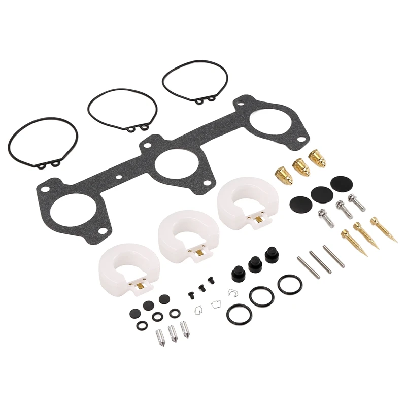 Carburetor Repair Kit For Yamaha Outboard 60 70 HP 2-Str 6H3-W0093 6H3-W0093-00 6H3-W0093-02